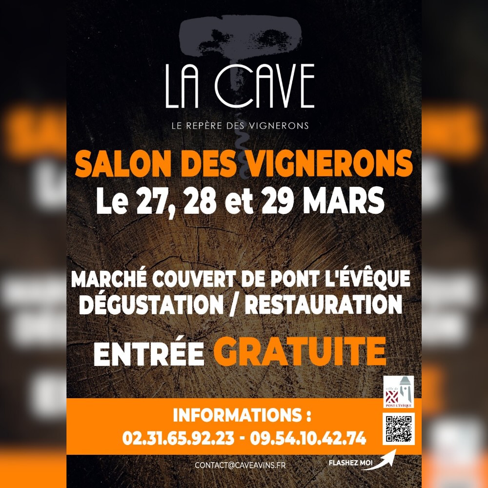 Affiche Salon des Vignerons 2026 de La Cave